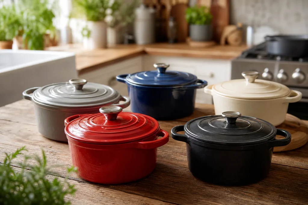 Cocotte in ghisa low cost: le alternative economiche a Le Creuset
