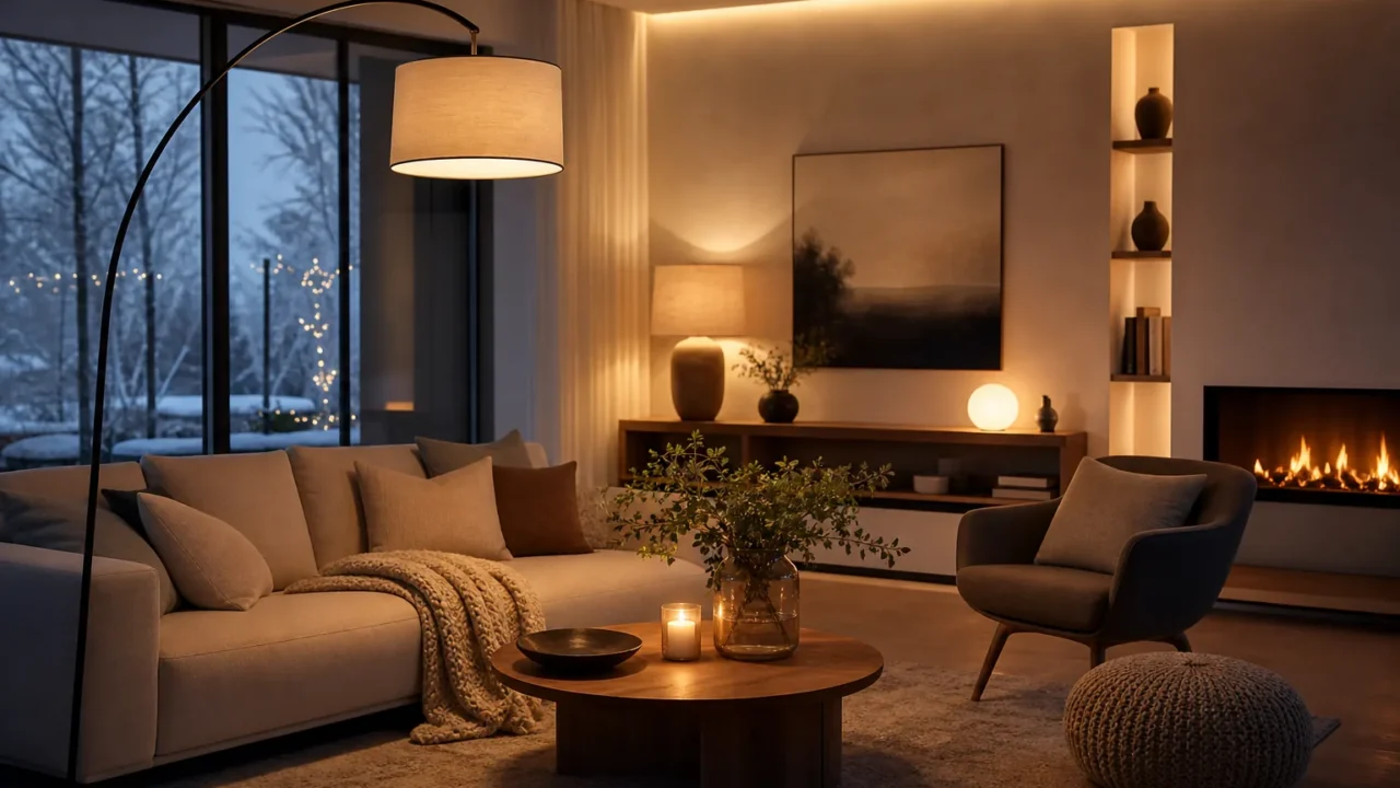 Illuminazione del soggiorno: come creare atmosfera con punti luce strategici