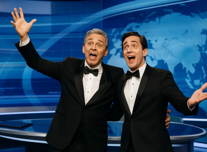 Fiorello e Biggio portano il varietà nello studio del Tg1: uno spettacolo folle su Rai 1