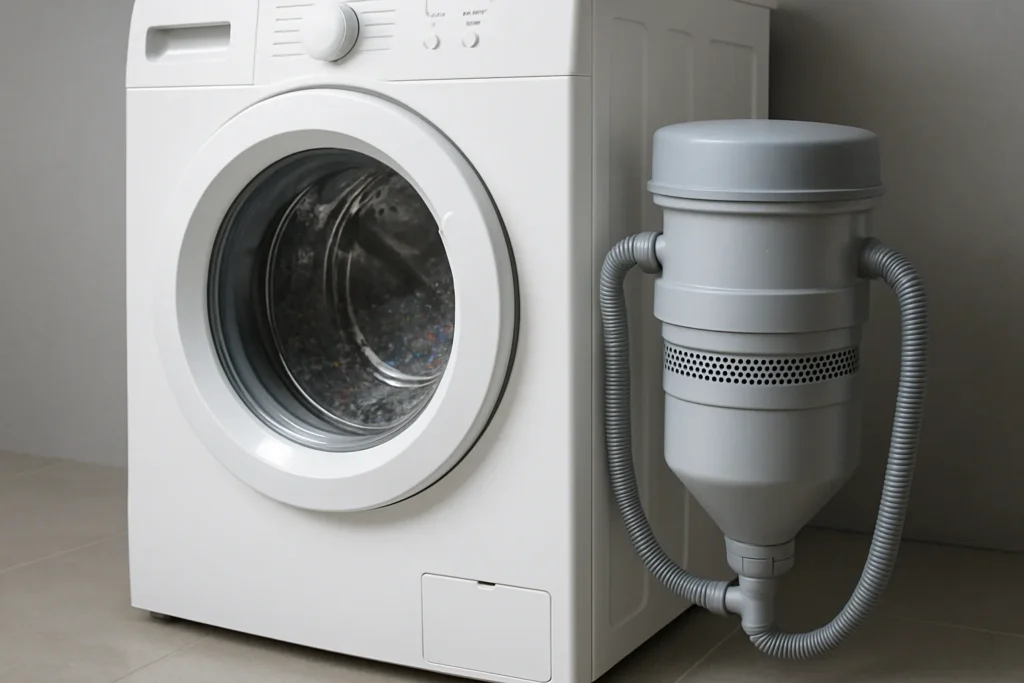 Filtro stampato in 3D cattura il 90% delle microplastiche: la sfida delle lavatrici