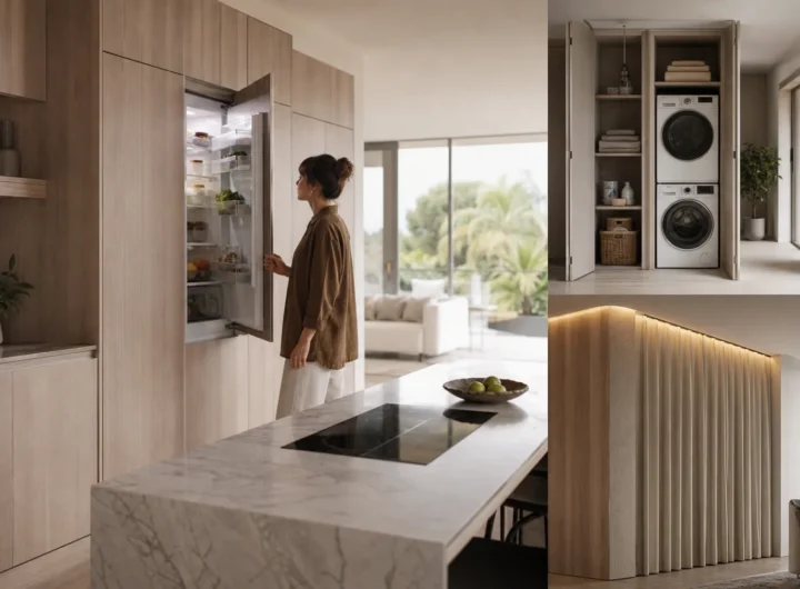 Nascondere gli elettrodomestici in casa: soluzioni di design per uno spazio ordinato