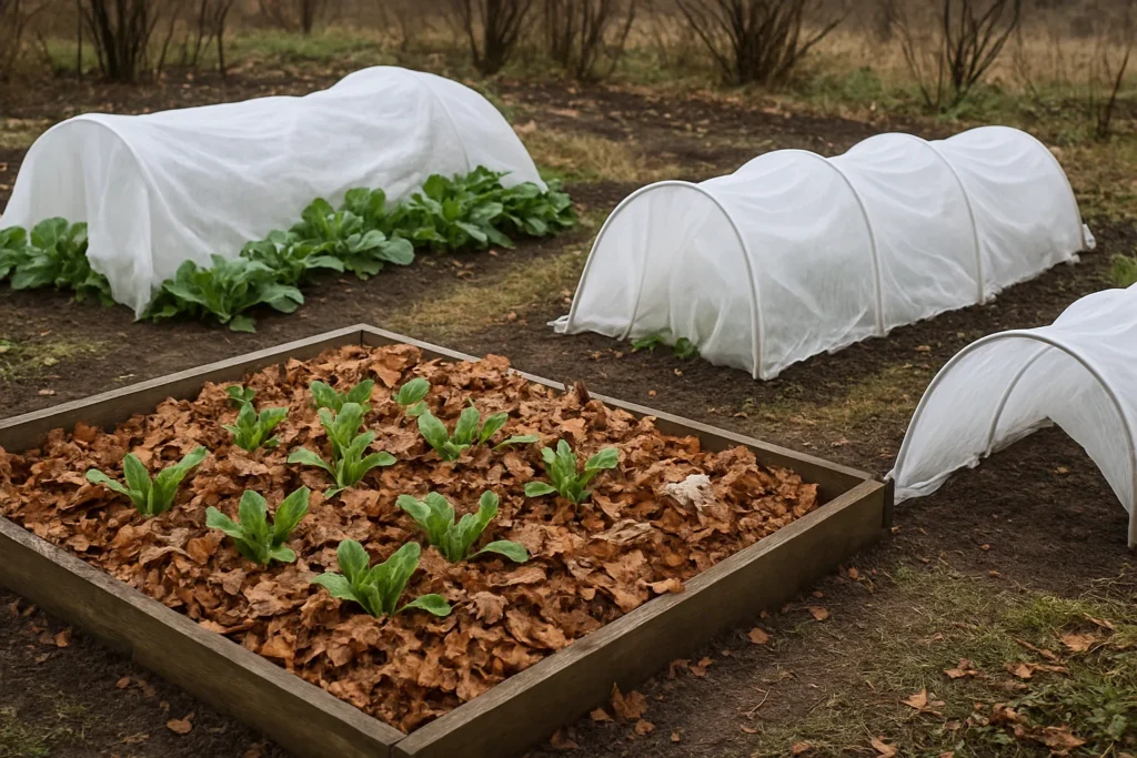 Proteggere orto e giardino dall'inverno: le mosse d'autunno senza spese