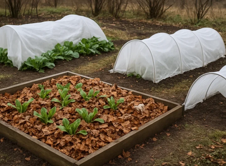 Proteggere orto e giardino dall'inverno: le mosse d'autunno senza spese
