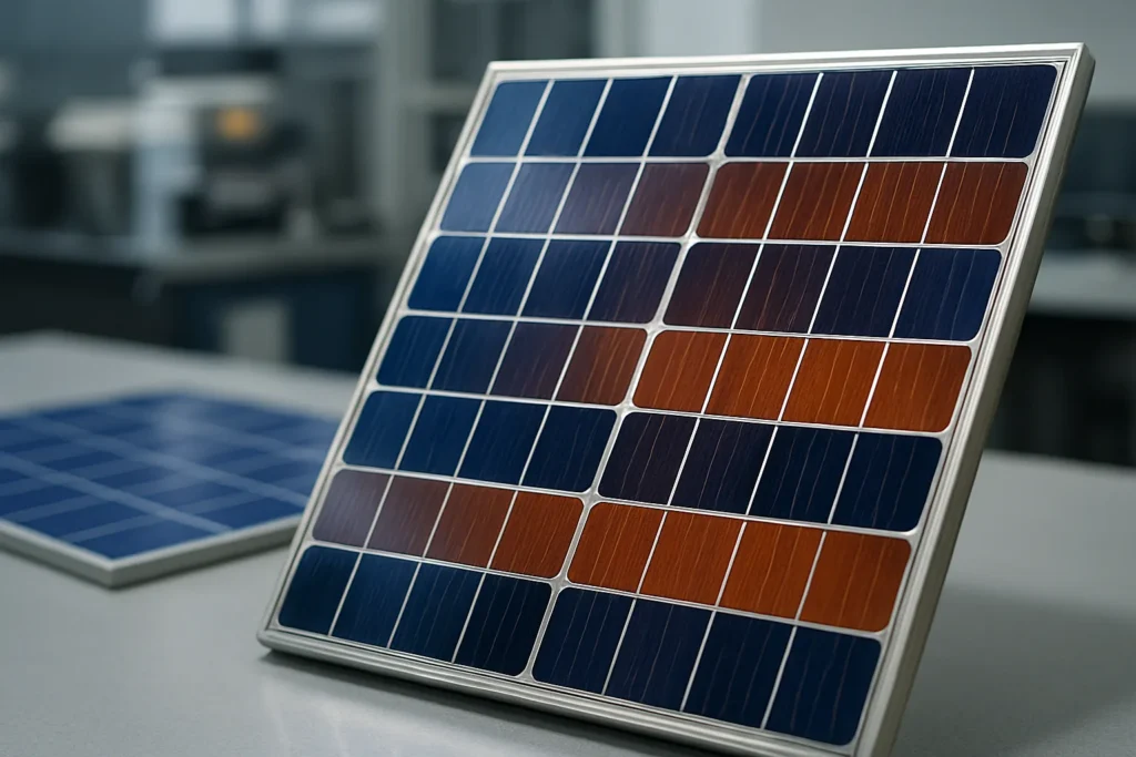 Celle solari tandem perovskite-silicio raggiungono 35,5% di efficienza: nuovo record mondiale