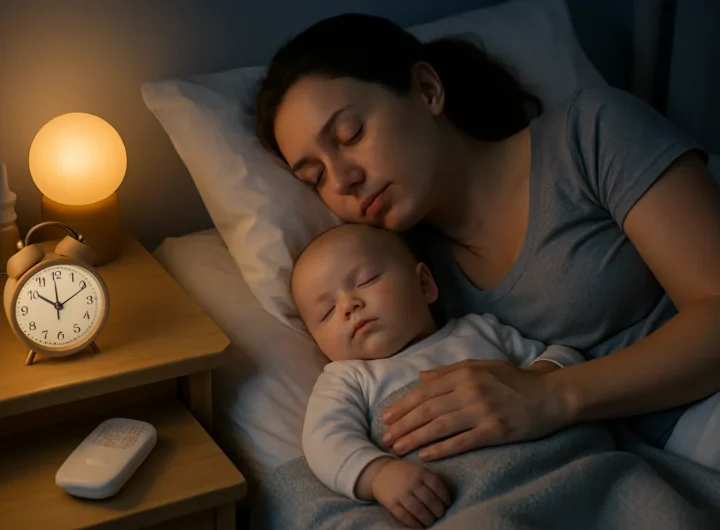 Cambio dell'ora solare: come aiutare il bebè (e te) a dormire meglio